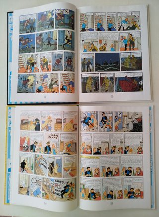 2 *Les aventures TINTIN au pays de l’or; tournesol