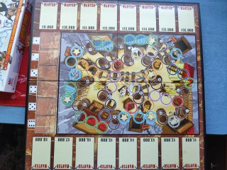 Juego de mesa Lucky Luke y los bandidos