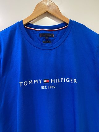Camiseta Tommy Hilfiger Azul Talla 3XL Slim Fit
