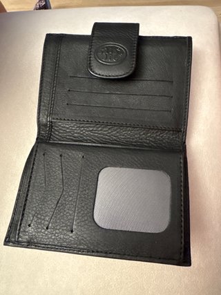 Cartera de mano negra