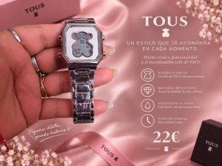 Reloj Tous plateado. Inspi