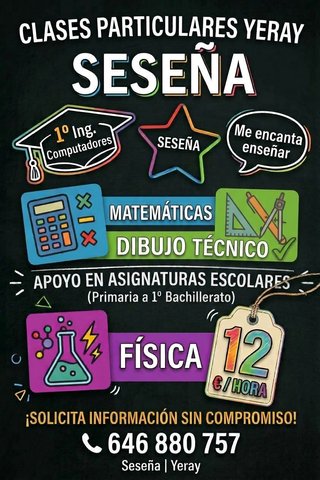 Clases Particulares Online Mates y Ciencias Seseña