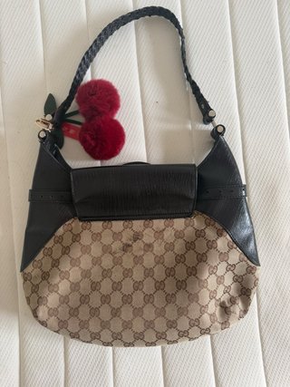 Bolso Gucci Vintage Beige y Marrón