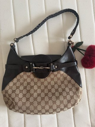 Bolso Gucci Vintage Beige y Marrón