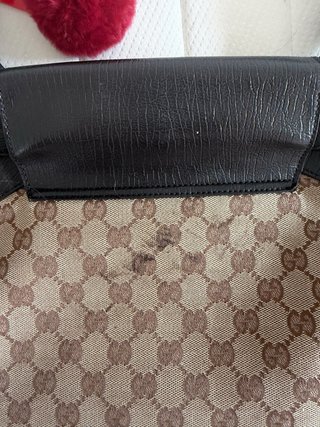 Bolso Gucci Vintage Beige y Marrón
