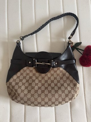 Bolso Gucci Vintage Beige y Marrón