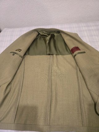 Chaqueta Andemi by Yuste Talla 52 Verde Lana Fría