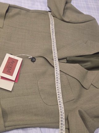 Chaqueta Andemi by Yuste Talla 52 Verde Lana Fría