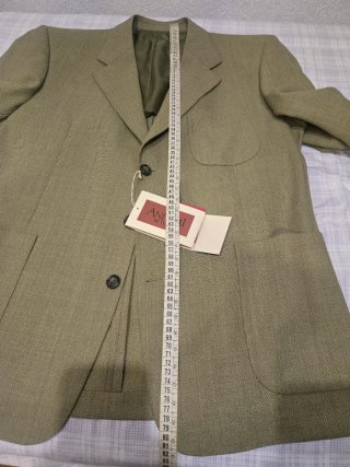 Chaqueta Andemi by Yuste Talla 52 Verde Lana Fría