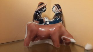 Figura Sargadelos Pareja y Buey