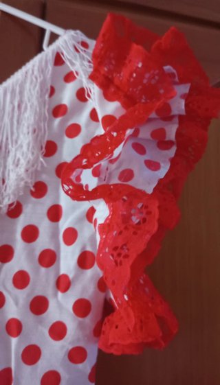 Traje de flamenca para niña (3-5 años)