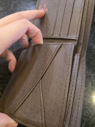 Cartera marrón
