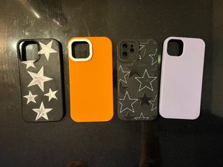 pack 4 fundas iPhone 12