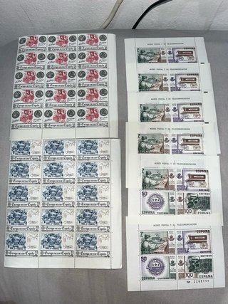Album Colección Sellos , España, hojas y bloques