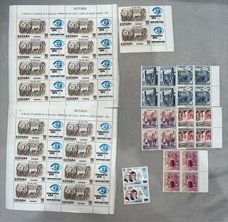 Album Colección Sellos , España, hojas y bloques