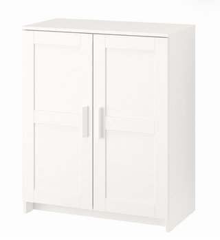 Armario dos puertas blanco 78X95cm