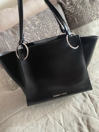 Bolso Shopper Bimba y Lola Negro