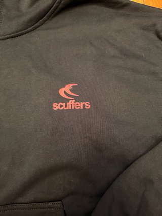Sudadera Scuffers Negra Mujer - Talla S