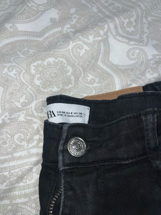 Pack 2 Vaqueros Pitillo Negros y Blancos Talla 40