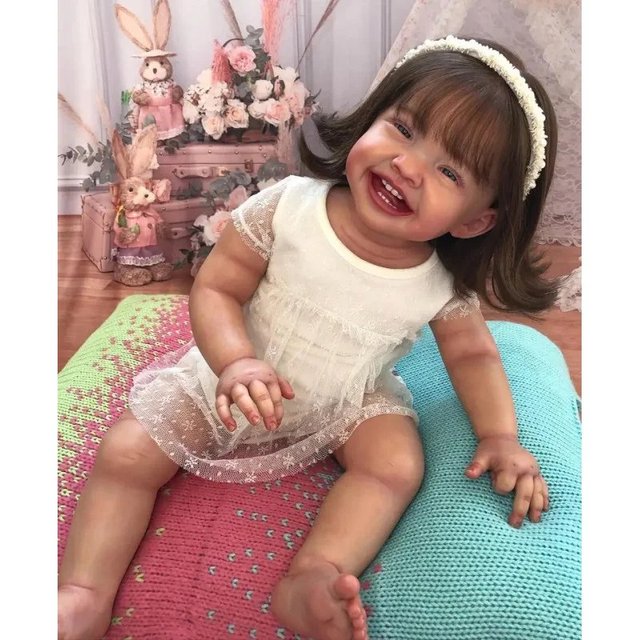 Muñeca reborn bebé silicona