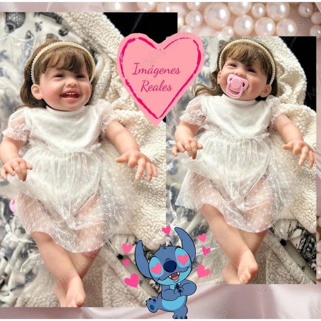 Muñeca reborn bebé silicona