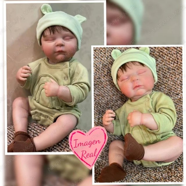 Bebé reborn muñeca silicona