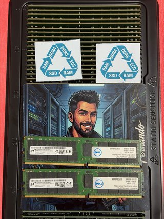 Micron 64GB DDR4 ECC RAM 2 Stock
