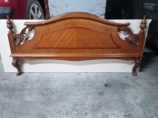 Pie de cama de Madera Clásico