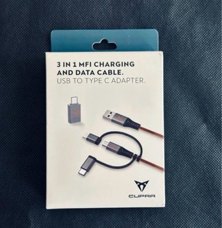 Cavo CUPRA 3-in-1 USB-C MFI