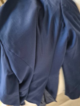Americana Azul Mango Talla 48