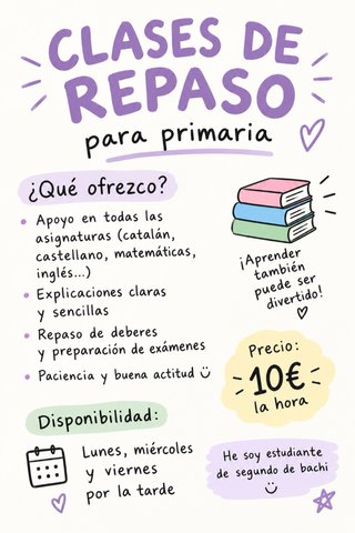 Clases de repaso