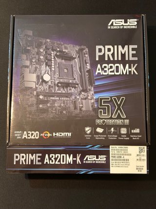 Placa Base Asus Prime A320M-K y Ryzen 3 1200