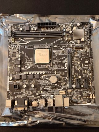 Placa Base Asus Prime A320M-K y Ryzen 3 1200