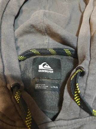Sudadera Quiksilver Gris - Talla L