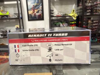 RENAULT 11 TURBO RALLYE DES GARRIGUES 1987 1:43