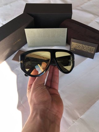 Gafas de Sol Tom Ford Negras y Amarillas