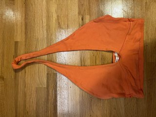 Conjunto de Falda y Top Naranja