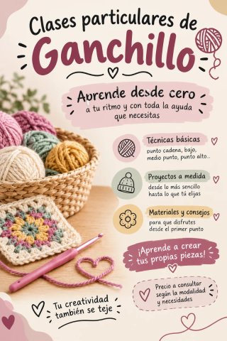 Clases de ganchillo/crochet