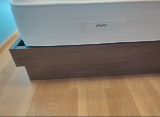 Colchón Pikolin + Somier Abatible Madera 150x200