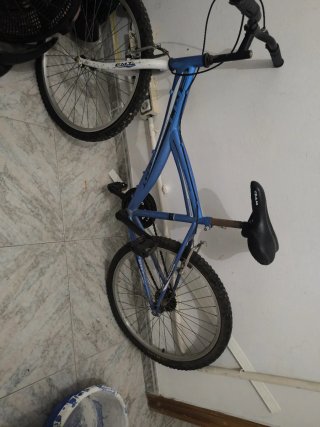 Bicicleta azul