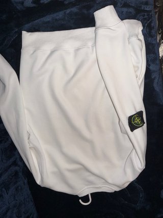 Sudadera Stone Island Blanca