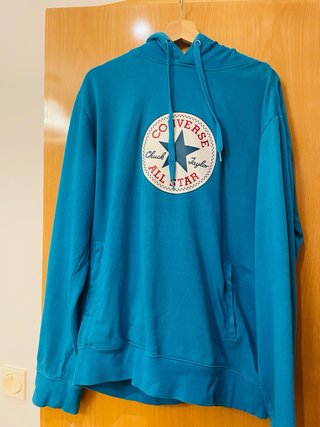 Sudadera Converse Azul Talla XL
