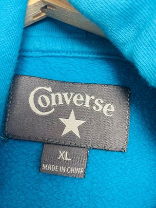 Sudadera Converse Azul Talla XL