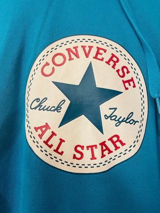Sudadera Converse Azul Talla XL