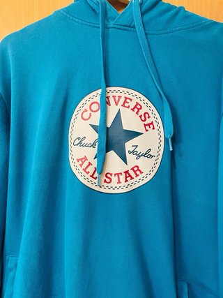 Sudadera Converse Azul Talla XL