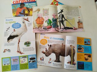 6* Caracola. Revista infantil.Desde 5años.PRECIOSA