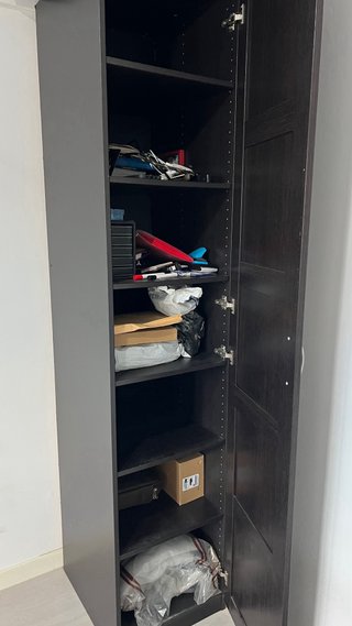 Armario Ikea Madera y Cristal