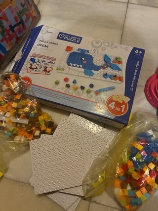 Puzzle de Bloques Nuheby 4 en 1
