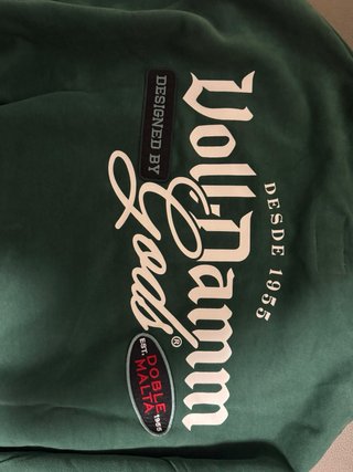 Sudadera Voll-Damm Verde talla s-m