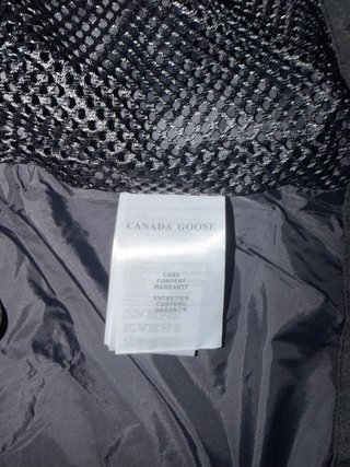 Abrigo Canada Goose Negro